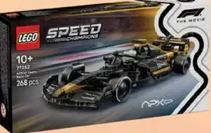 LEGO Speed Champions 77252 Pretekárske auto tímu APXGP z filmu F1