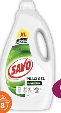 Savo prací gél – klubová cena