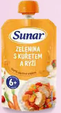 Sunar kapsička zelenina s kuracím mäsom a ryžou