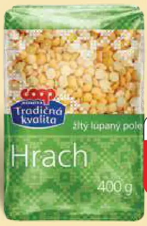 Hrach žltý lúpaný