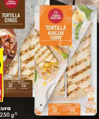 Dania Express tortilla gyros / kura