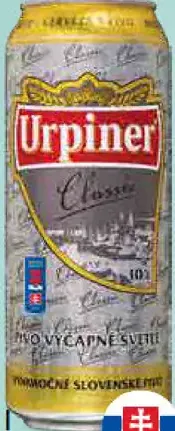 Urpiner Classic 10 plechovka
