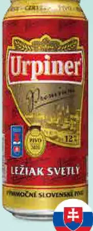 Urpiner Premium 12 plechovka