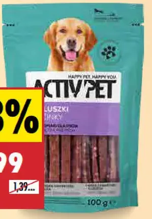 Activ Pet tyčinky a pásiky pre psy