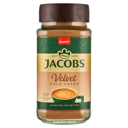 Jacobs Velvet Gold Crema rozpustná káva