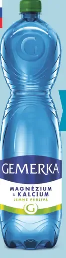 Gemerka minerálna voda – Magnézium a Kalcium