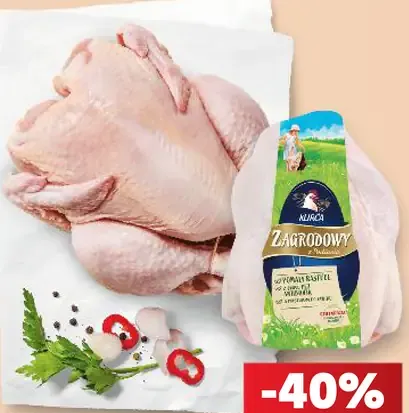 Farmárske kura bez drobov