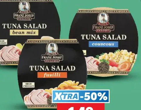 Franz Josef Tuna Salad bean mix