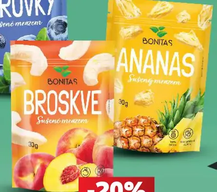 Bonitas sušené ovocie – broskyne