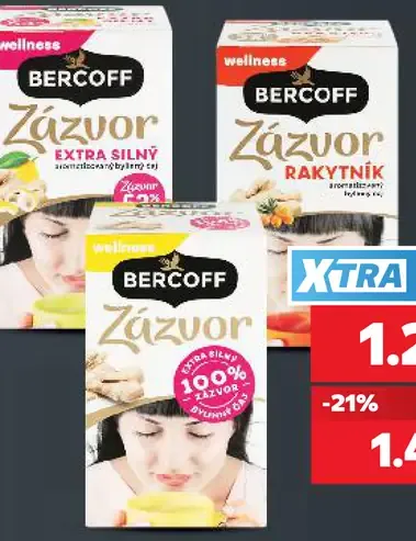 Bercoff wellness zázvor rôzne druhy