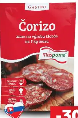 Mäspoma Klobásová zmes korenia Čorizo