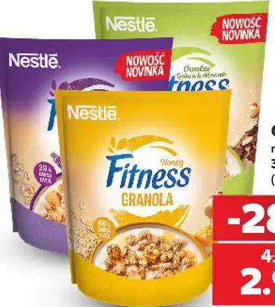 Nestlé Granola rôzne druhy