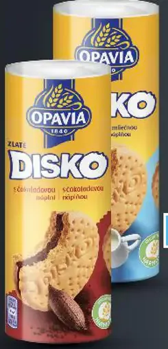 Opavia Disko sušienky s náplňou, rôzne druhy