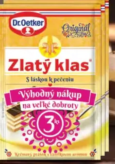 Dr. Oetker Zlatý klas s lášľou k pečeniu