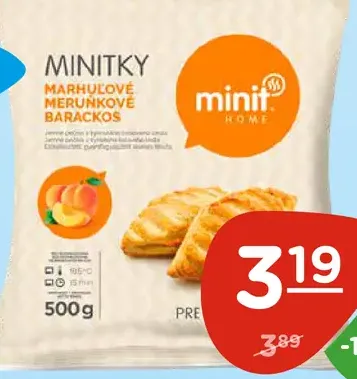 Home minitky marhuľové