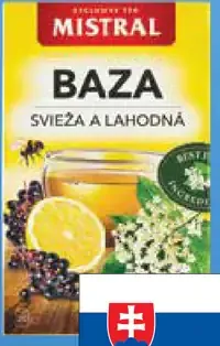 Mistral čaj Baza Svieža a lahodná