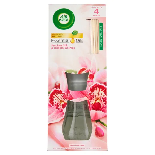 Air Wick Essential Oils Vonné tyčinky hodvábna orchidea