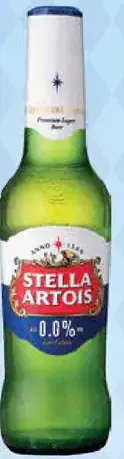 Stella Artois nealkoholické pivo vo fľaši