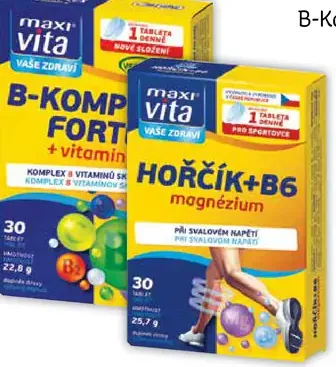 Maxi Vita Horčík + B6 magnézium
