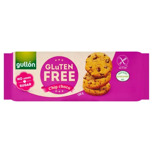 Gullón Chip Choco bezgluténové sušienky s kúskami čokolády