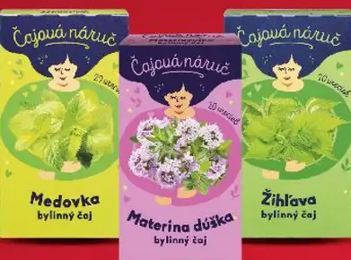 Čaj – Medovka, Materina dúška, Žihľava