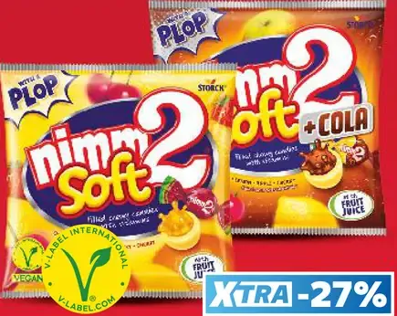 Nimm2 Soft želé cukríky