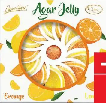 Agar Jelly želé rôzne druhy