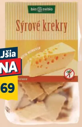 Bio Nebio syrové krekry