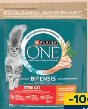 Purina One Sterilcat pochúťka pre mačku Chicken & Wheat