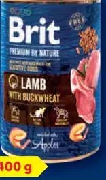 Brit Premium by Nature krmivo pre mačky, jahňacie s pohánkou a jablkami