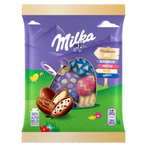 Milka Výber mliečnej čokolády z alpského mlieka