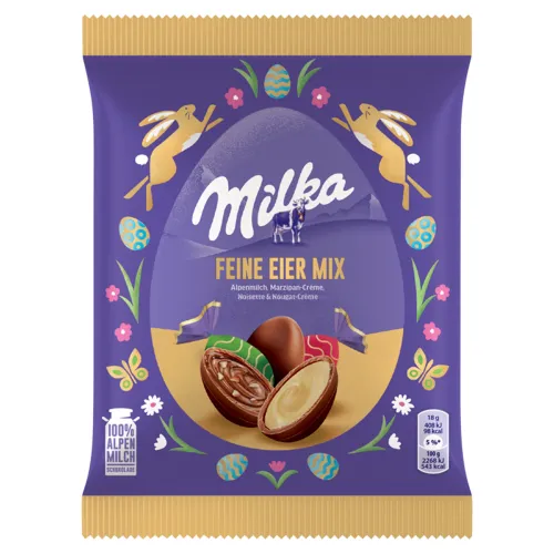 Milka Výber plnenej mliečnej čokolády z alpského mlieka