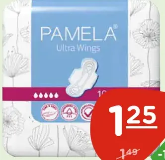 Pamela dámske hygienické vložky Ultra Wings