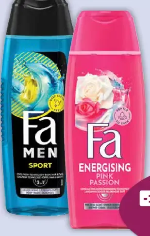 Fa sprchovací gél pre mužov, Sport a Energising Pink Passion