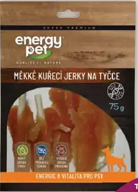Energy Pet mäkké kuracie jerky na tyče pre psov