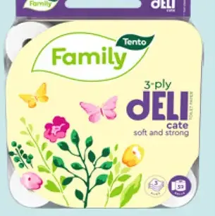 Tento Family Deli toaletný papier