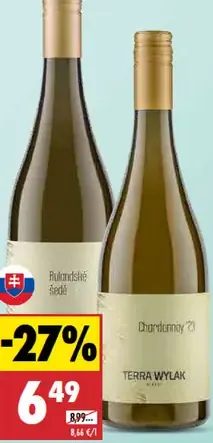 Terra Wylak Rulandské šedé