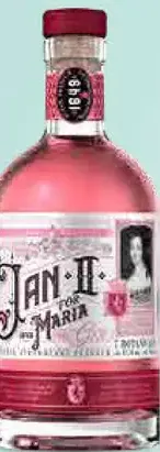 Gin Jan II. For Maria Pink 37,5 % / London Dry 40 %