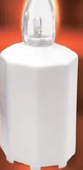 Elektrická náhrobná sviečka, rôzne farby