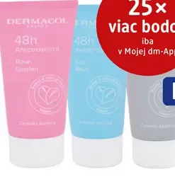 Dermacol dámsky krémový antiperspirant, viac druhov