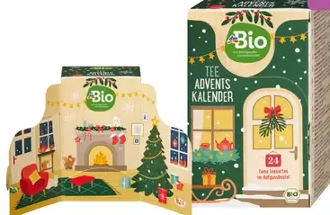 DmBio čajový adventný kalendár