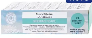 Natura Siberica zubná pasta, viac druhov
