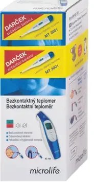 Microlife NC 100 bezkontaktný teplomer + teplomer MT 3001