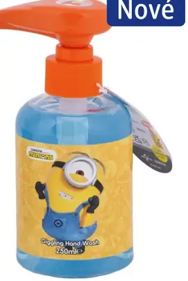 Minions detské penové mydlo so zvukom