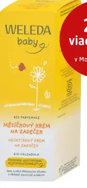 WELEDA baby nechtíkový dojčenský krém na zadoček
