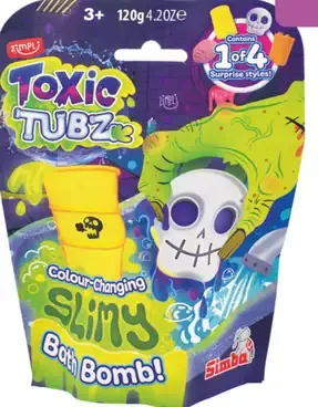 Zimpli Toxic šumivá bomba s prekvapením