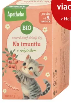 Apotheke BIO detský čaj