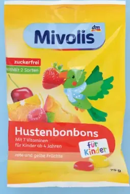 Mivolis bonbóny, viac druhov