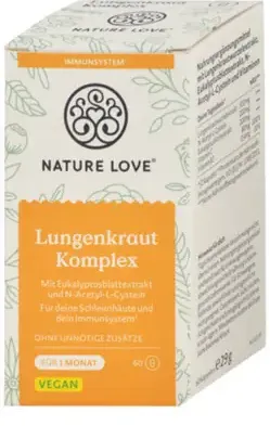 Nature Love Lungenkraut Komplex kapsuly
