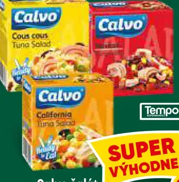 Calvo šalát, 3 druhy
